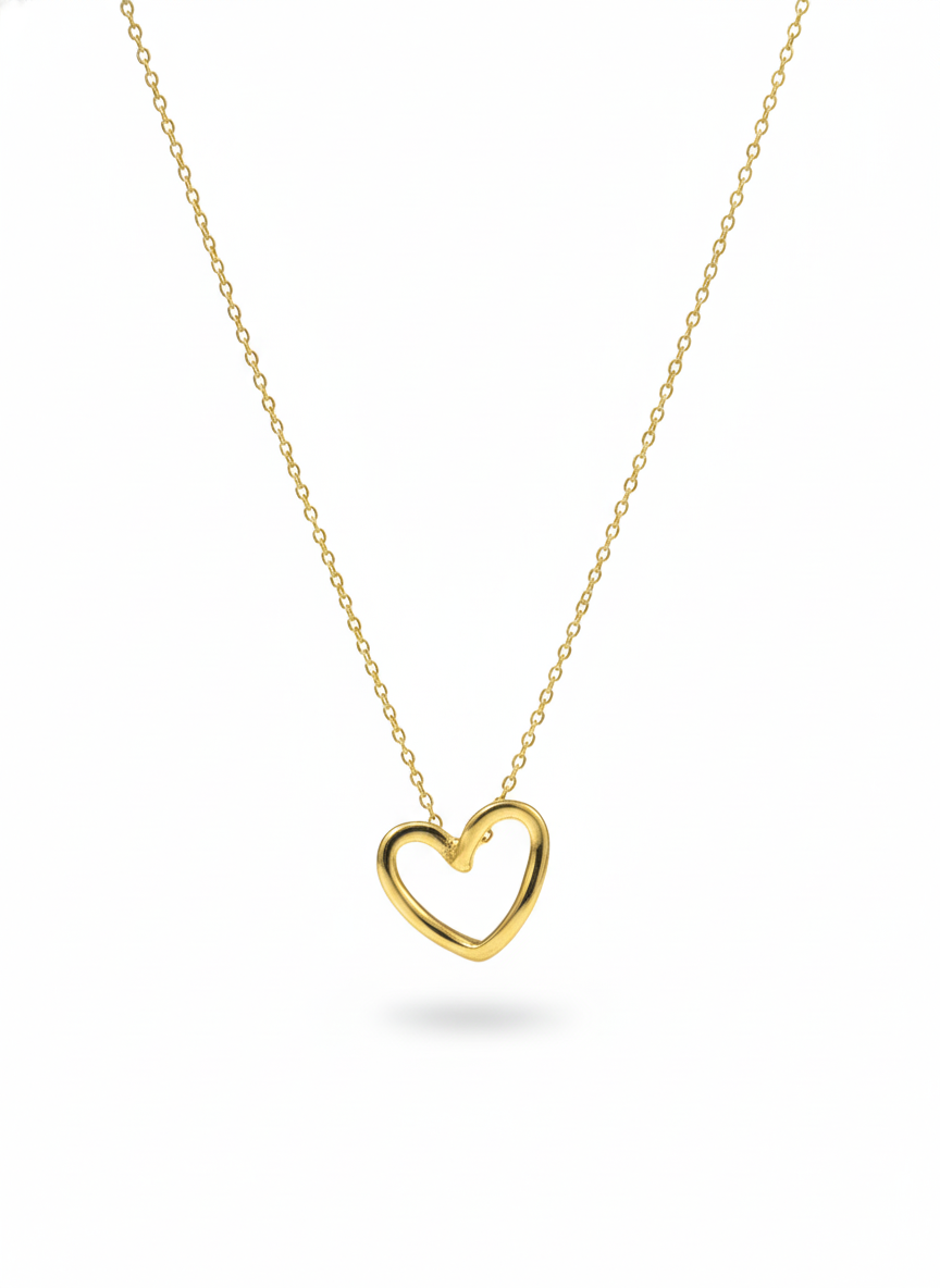 Open Heart Classic Necklace